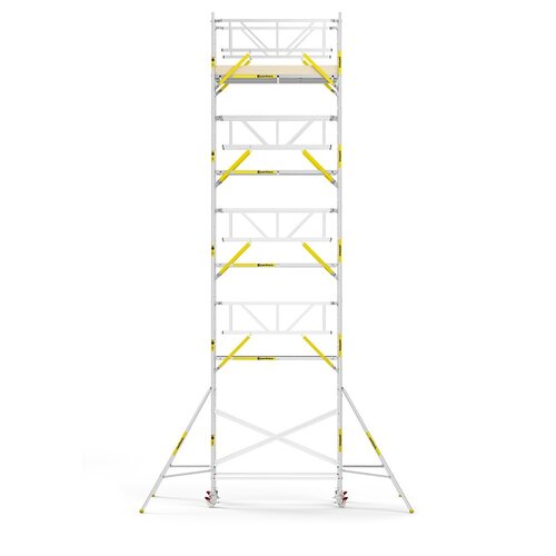 Panthera PRO 135x245 11,2m werkhoogte met dubbele voorloopleuning