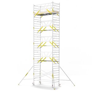 Panthera PRO 135x305 11,2m werkhoogte met dubbele voorloopleuning