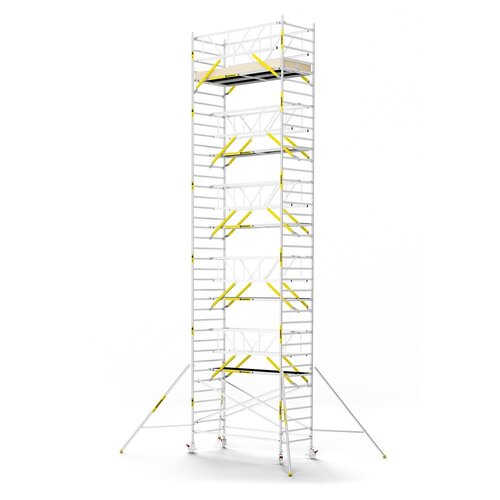 Panthera PRO 135x305 12,2m werkhoogte met dubbele voorloopleuning