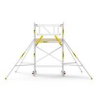 Panthera PRO 135x185 4,2m werkhoogte met dubbele voorloopleuning carbon vloer