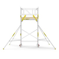 Panthera PRO 135x185 5,2m werkhoogte met dubbele voorloopleuning carbon vloer