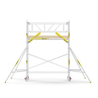 Panthera PRO 135x305 5,2m werkhoogte met dubbele voorloopleuning carbon vloer