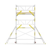 Panthera PRO 135x245 6,2m werkhoogte met dubbele voorloopleuning carbon vloer