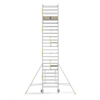 Panthera PRO 135x245 8,2m werkhoogte met dubbele voorloopleuning carbon vloer