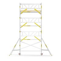 Panthera PRO 135x305 8,2m werkhoogte met dubbele voorloopleuning carbon vloer