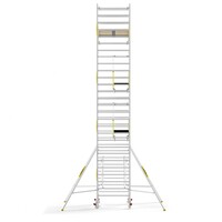 Panthera PRO 135x305 9,2m werkhoogte met dubbele voorloopleuning carbon vloer