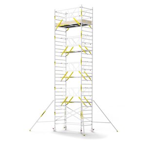 Panthera PRO 135x245 10,2m werkhoogte met dubbele voorloopleuning carbon vloer