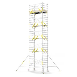 Panthera PRO 135x245 11,2m werkhoogte met dubbele voorloopleuning carbon vloer