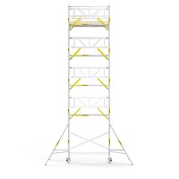 Panthera PRO 135x245 11,2m werkhoogte met dubbele voorloopleuning carbon vloer