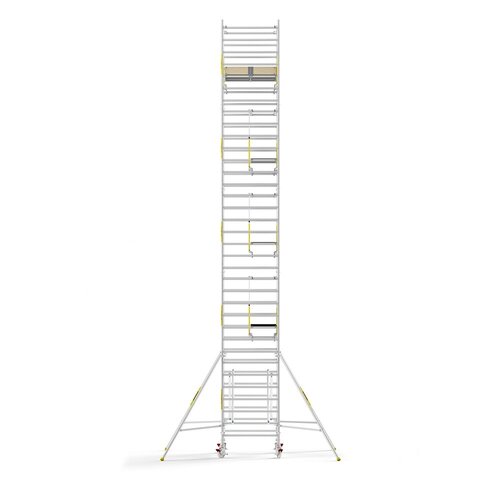 Panthera PRO 135x245 11,2m werkhoogte met dubbele voorloopleuning carbon vloer