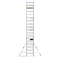 Panthera PRO 135x305 11,2m werkhoogte met dubbele voorloopleuning carbon vloer