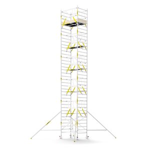 Panthera PRO 135x185 12,2m werkhoogte met dubbele voorloopleuning carbon vloer