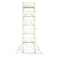 Panthera PRO 135x245 12,2m werkhoogte met dubbele voorloopleuning carbon vloer