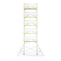 Panthera PRO 135x305 13,2m werkhoogte met dubbele voorloopleuning carbon vloer