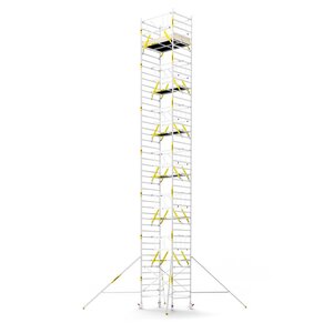 Panthera PRO 135x185 14,2m werkhoogte met dubbele voorloopleuning carbon vloer