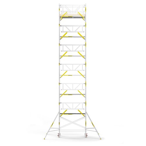 Panthera PRO 135x245 14,2m werkhoogte met dubbele voorloopleuning carbon vloer