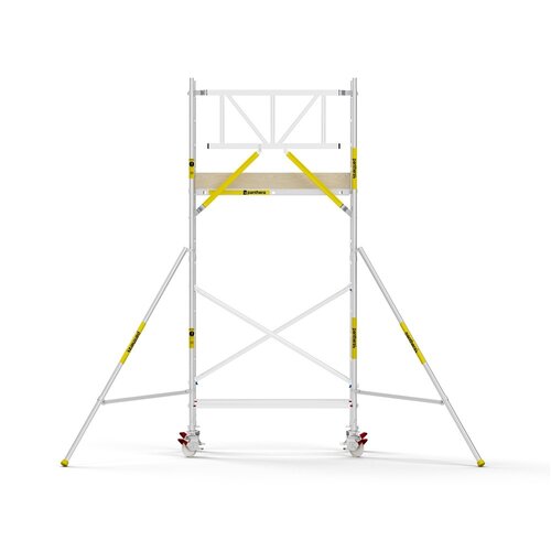 Panthera PRO 90x185 5,2m werkhoogte met enkele voorloopleuning