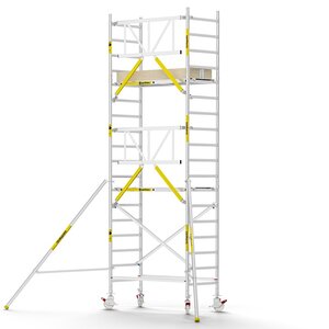 Panthera PRO 90x185 6,2m werkhoogte met enkele voorloopleuning