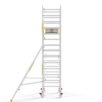 Panthera PRO 90x185 5,2m werkhoogte met enkele voorloopleuning carbon vloer