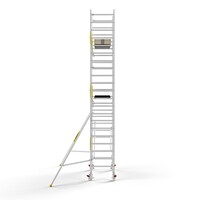 Panthera PRO 90x245 7,2m werkhoogte met enkele voorloopleuning carbon vloer