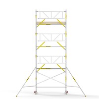 Panthera PRO 90x245 8,2m werkhoogte met enkele voorloopleuning carbon vloer