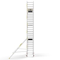 Panthera PRO 90x245 8,2m werkhoogte met enkele voorloopleuning carbon vloer