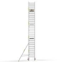 Panthera PRO 90x305 9,2m werkhoogte met enkele voorloopleuning carbon vloer