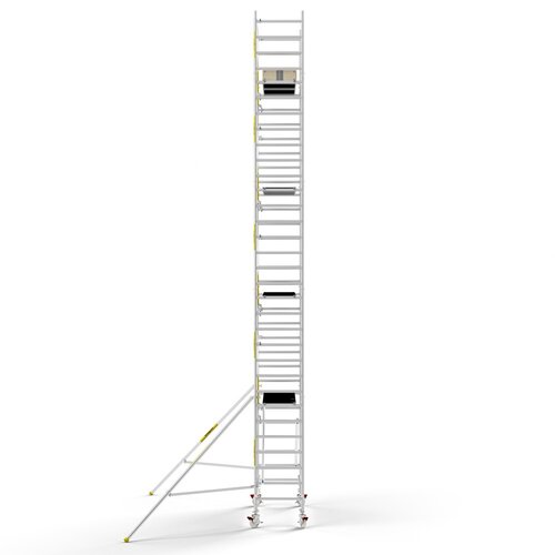 Panthera PRO 90x245 10,2m werkhoogte met enkele voorloopleuning carbon vloer