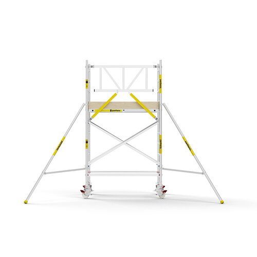 Panthera PRO 135x185 4,2m werkhoogte met enkele voorloopleuning