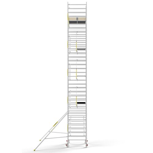 Panthera PRO 135x185 11,2m werkhoogte met enkele voorloopleuning carbon vloer