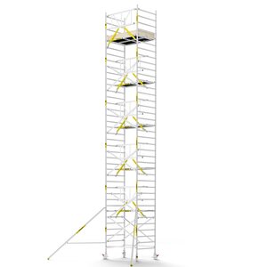 Panthera PRO 135x185 12,2m werkhoogte met enkele voorloopleuning carbon vloer