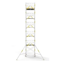 Panthera PRO 135x185 12,2m werkhoogte met enkele voorloopleuning carbon vloer