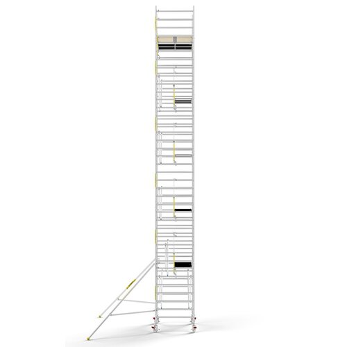 Panthera PRO 135x185 12,2m werkhoogte met enkele voorloopleuning carbon vloer