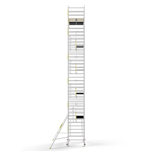 Panthera PRO 135x305 12,2m werkhoogte met enkele voorloopleuning carbon vloer