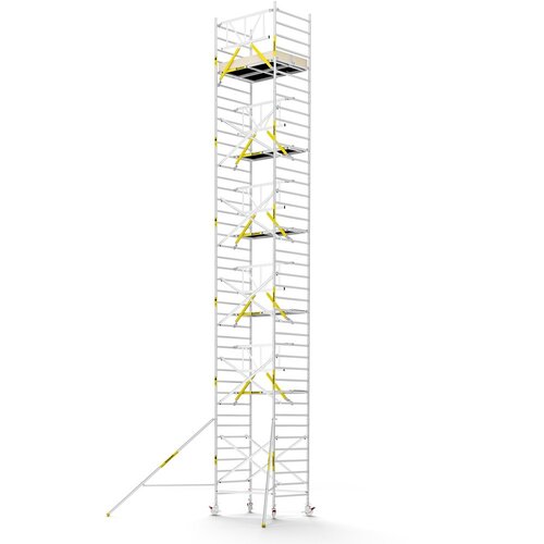 Panthera PRO 135x185 13,2m werkhoogte met enkele voorloopleuning carbon vloer