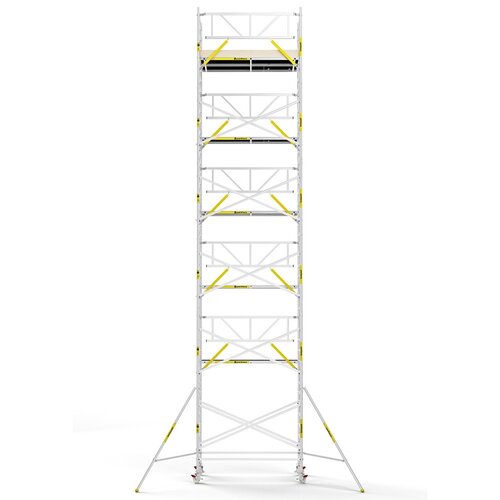 Panthera PRO 135x245 13,2m werkhoogte met enkele voorloopleuning carbon vloer