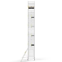 Panthera PRO 135x245 13,2m werkhoogte met enkele voorloopleuning carbon vloer