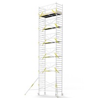 Panthera PRO 135x305 13,2m werkhoogte met enkele voorloopleuning carbon vloer