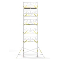 Panthera PRO 135x305 13,2m werkhoogte met enkele voorloopleuning carbon vloer