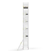 Panthera PRO 135x305 13,2m werkhoogte met enkele voorloopleuning carbon vloer