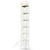 Panthera PRO 135x185 14,2m werkhoogte met enkele voorloopleuning carbon vloer