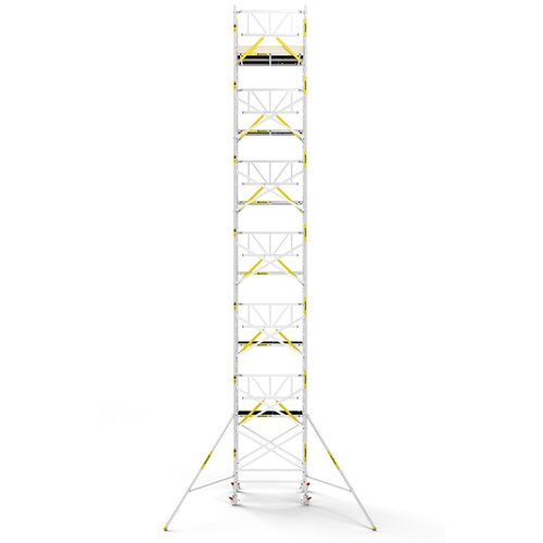 Panthera PRO 135x185 14,2m werkhoogte met enkele voorloopleuning carbon vloer