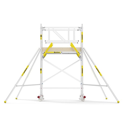 Panthera PRO 75x185 4,2m werkhoogte met dubbele voorloopleuning