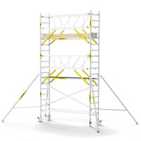 Panthera PRO 75x305 6,2m werkhoogte met dubbele voorloopleuning