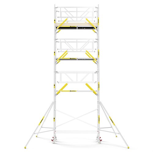 Panthera PRO 75x245 9,2m werkhoogte met dubbele voorloopleuning