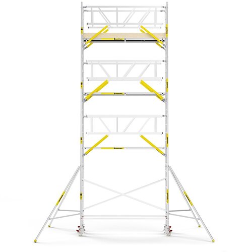 Panthera PRO 75x305 9,2m werkhoogte met dubbele voorloopleuning