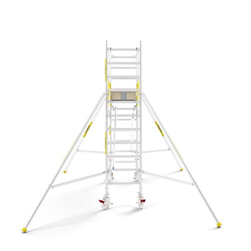 Panthera PRO 75x245 4,2m werkhoogte met dubbele voorloopleuning carbon vloer