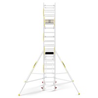 Panthera PRO 75x185 6,2m werkhoogte met dubbele voorloopleuning carbon vloer