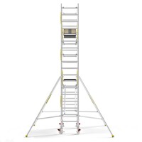 Panthera PRO 75x305 6,2m werkhoogte met dubbele voorloopleuning carbon vloer