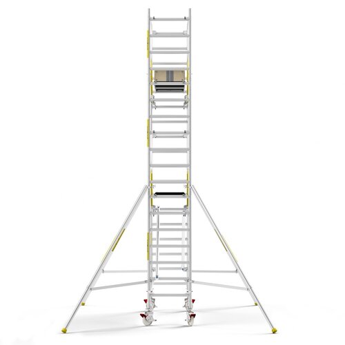 Panthera PRO 75x305 6,2m werkhoogte met dubbele voorloopleuning carbon vloer